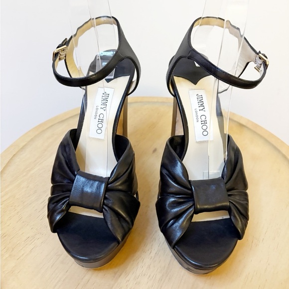 Jimmy Choo Heloise Nappa Platform Heel - Picture 6 of 12